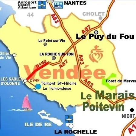 بيت ضيافة Escapade Golf Et - Maison Familiale 6 Personnes Au Coeur Du Golf De